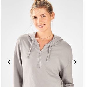 NWT Fabletics gray hoodie XL